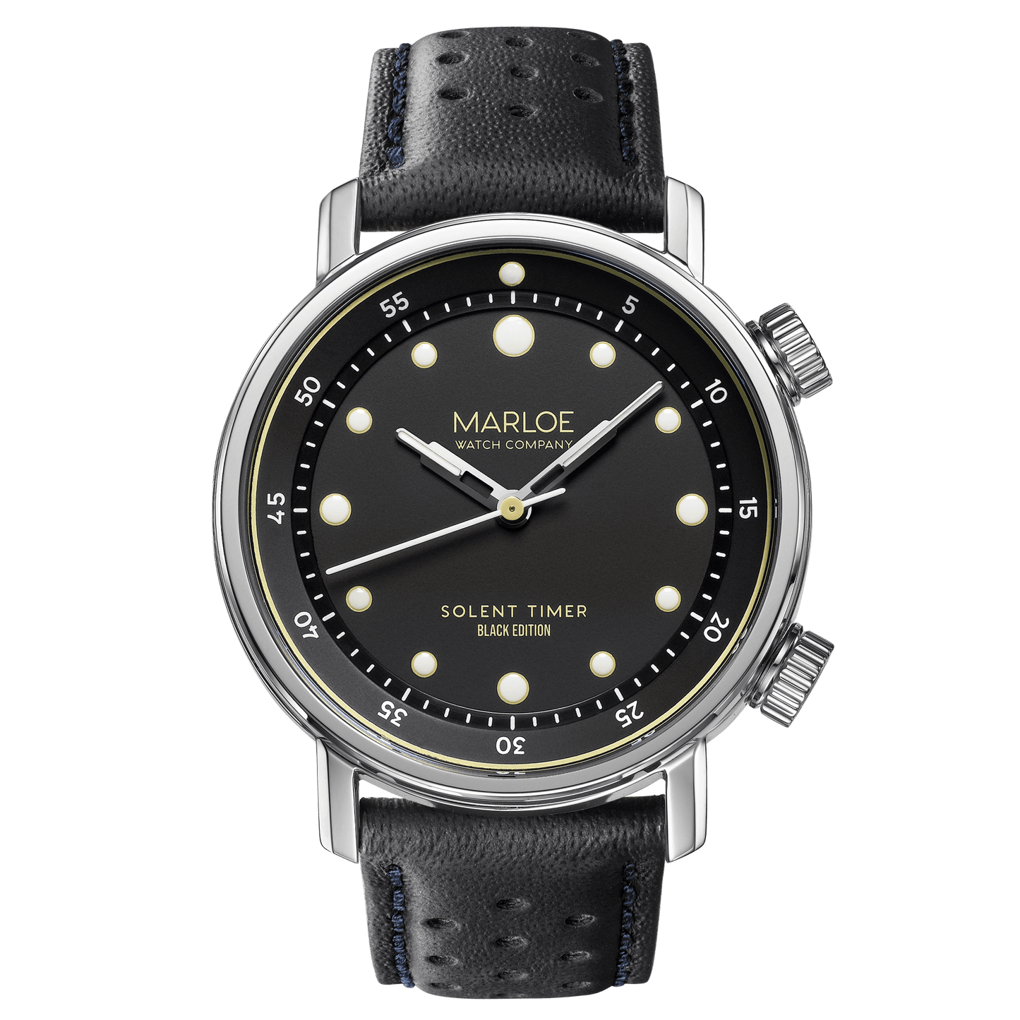 Solent Timer - Black Edition (Seconds Stock)